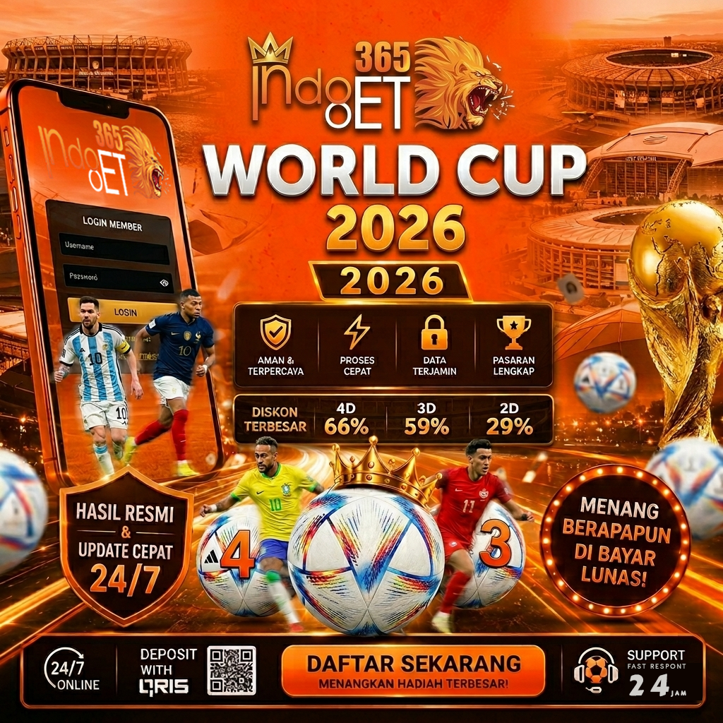 INDOBET365 » Platform Resmi SBOBET Live Sepakbola Piala Dunia 2026